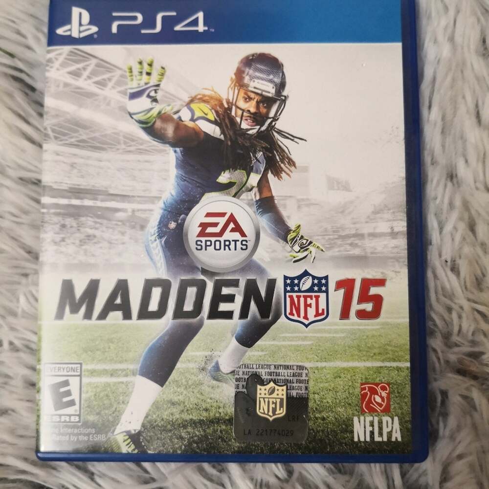 Playstation PS4 NFL Madden 15 Game Collectible Electonics Football Toy Gamers